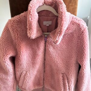 Loft Sherpa cropped jacket